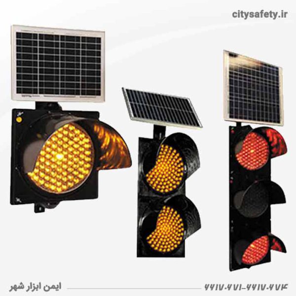 Flashing traffic light LED