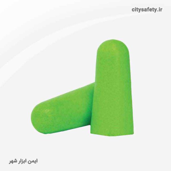 Protector---inside-the-ear---green-sponge