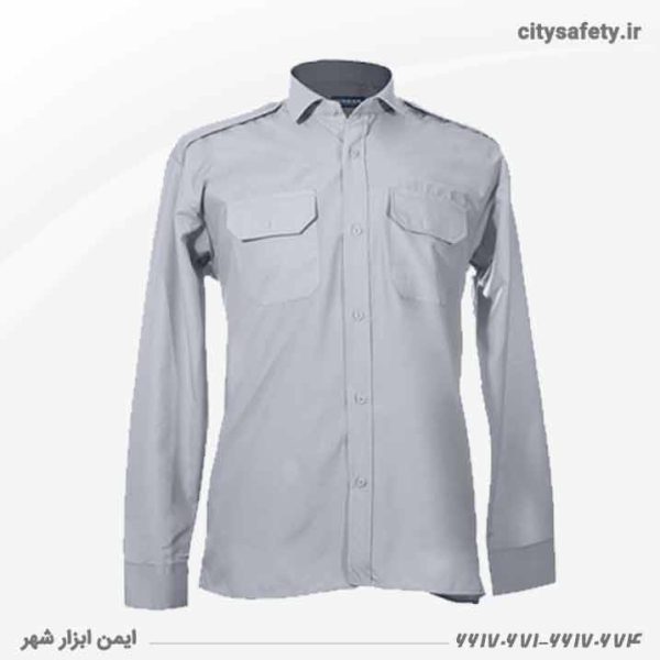 Men's-shirt-with-padded--white-color