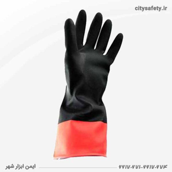 Rubber technician gloves