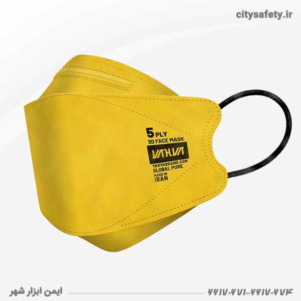 3D-breathing-mask-5-layers-3DB-code-yellow